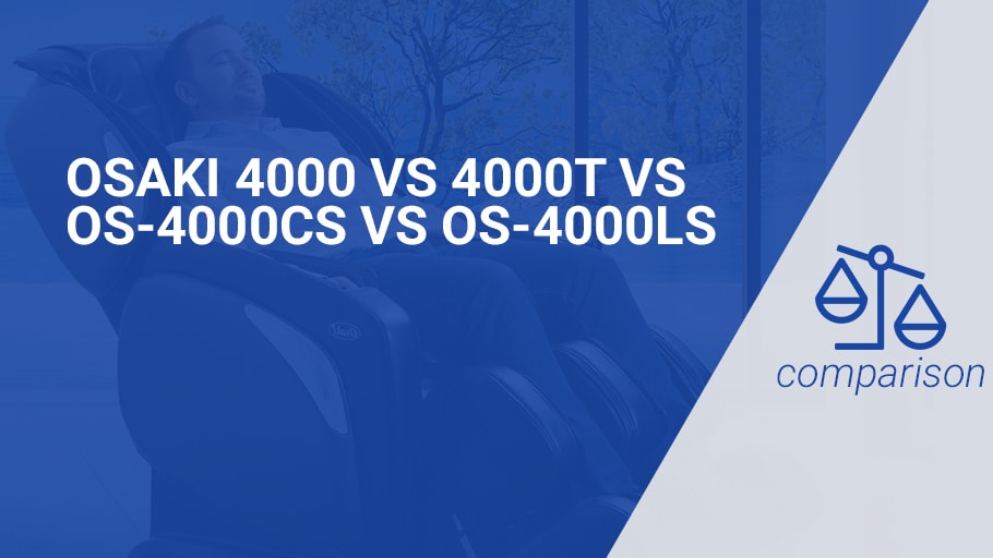 Osaki OS-4000 Series Comparison