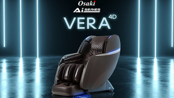 osaki vera 4D massage chair pic brown