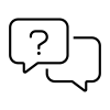 Icon Light Chat Gray