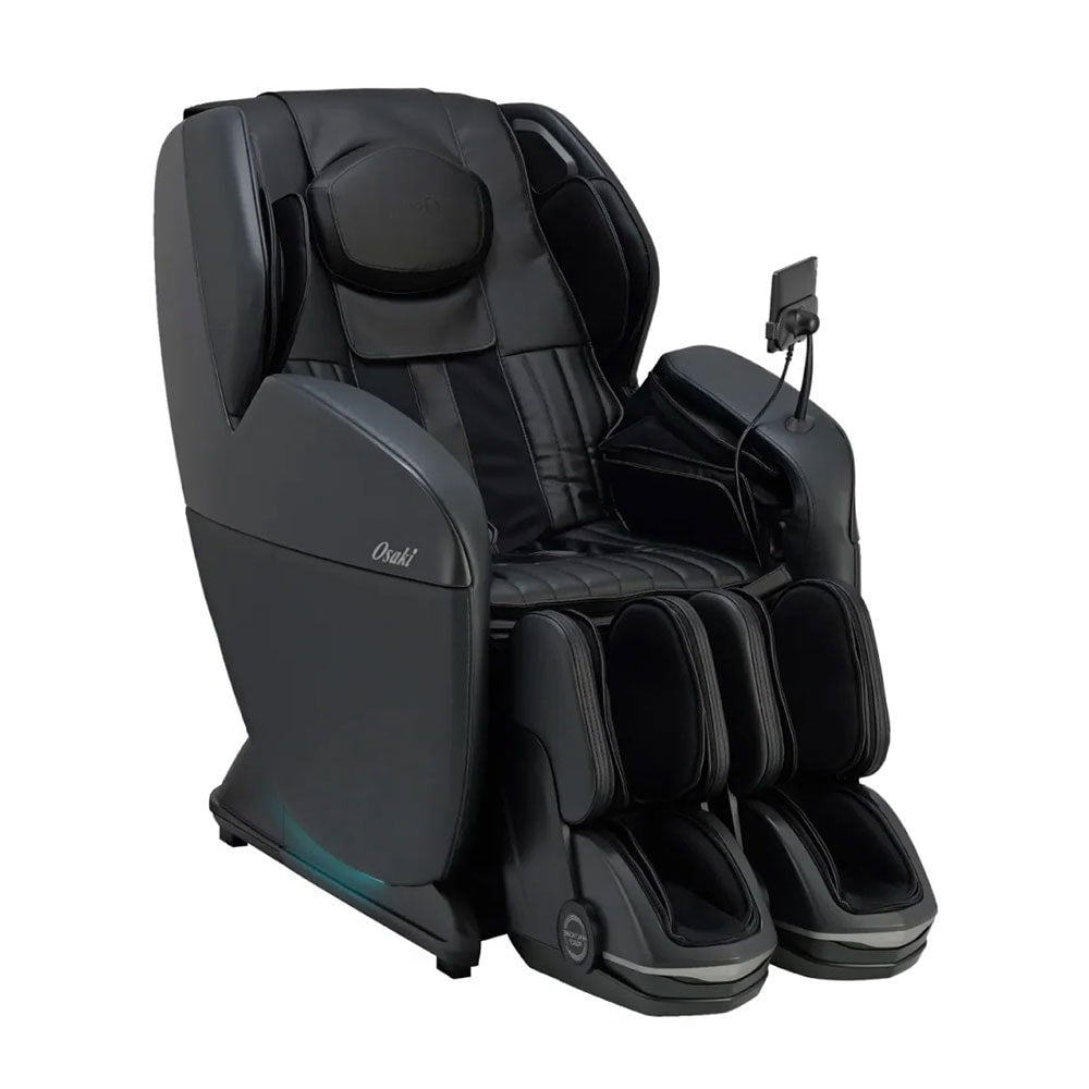Osaki 4D YogaFlex Black Angled View