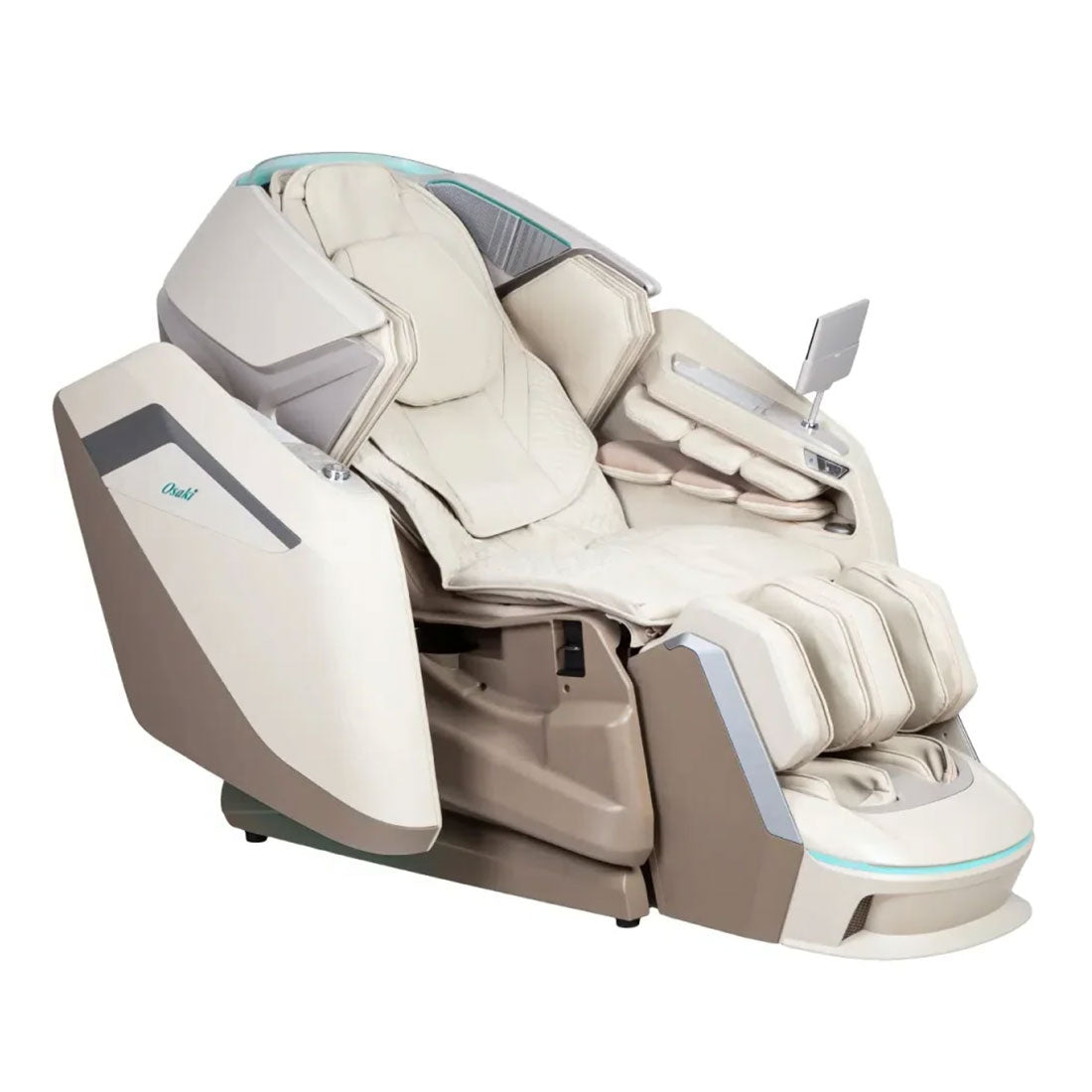 Osaki Apex Duo 5D+4D Massage Chair  Taupe Side Panels