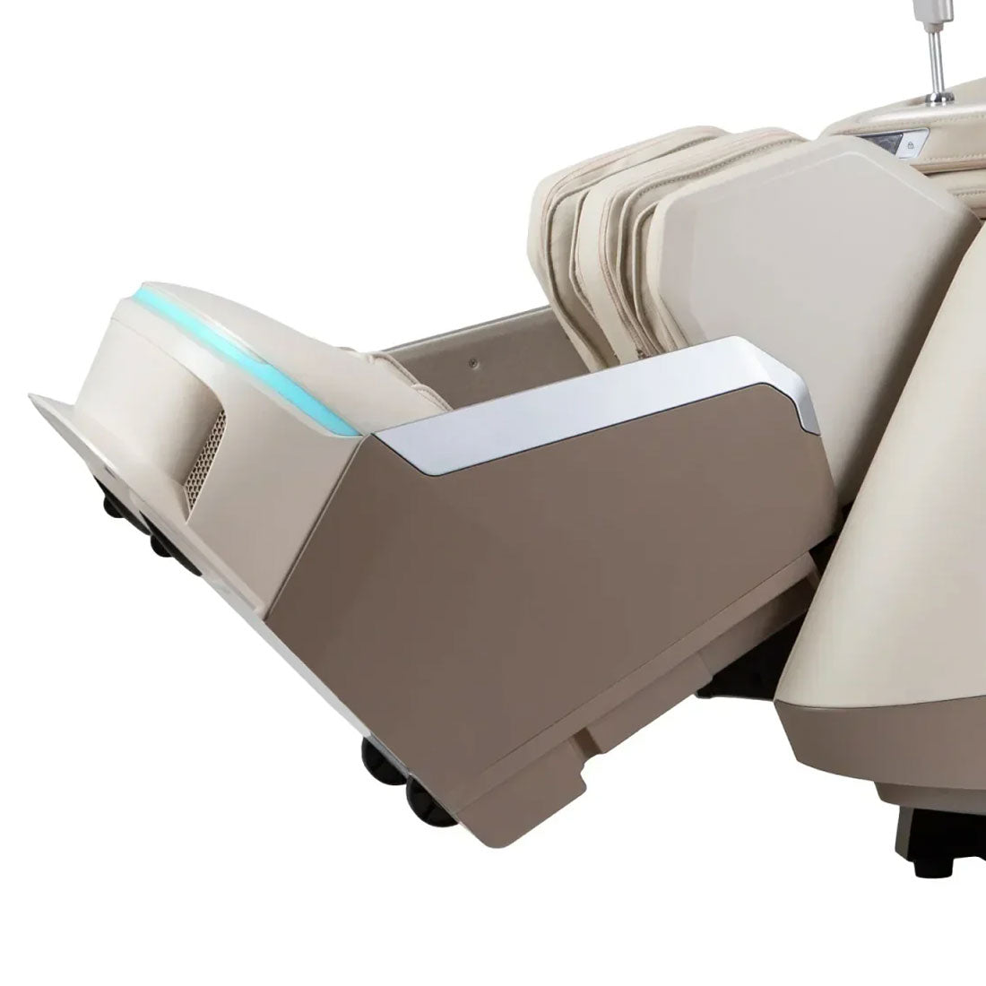 Osaki Apex Duo 5D+4D Massage Chair  Taupe Leg Extension