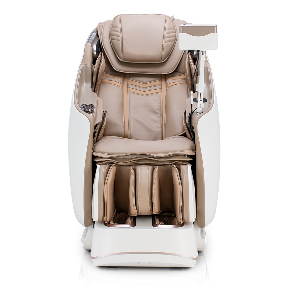White and Beige Front