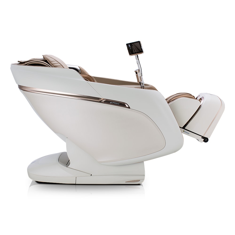 White and Beige Zero Gravity Recline