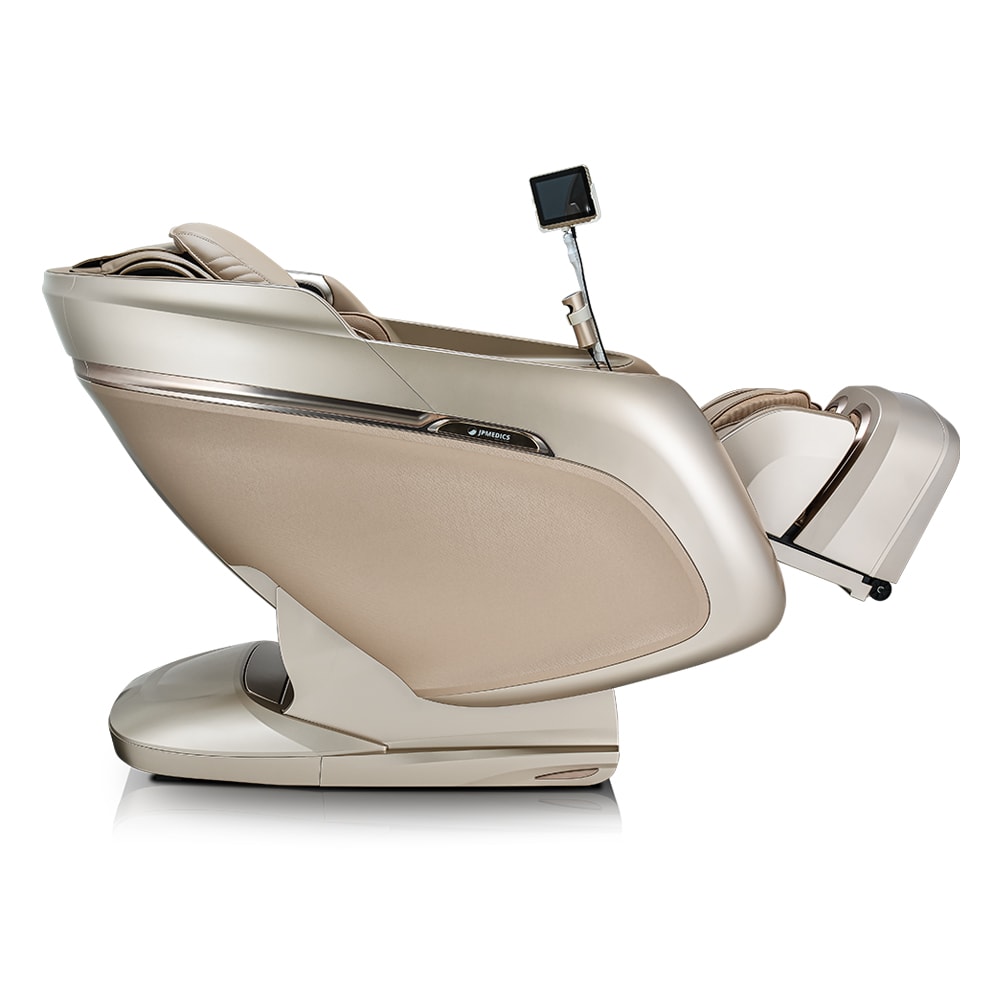 Beige and Champagne Zero Gravity Recline