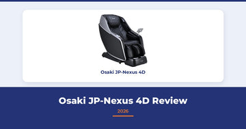 Osaki JP-Nexus 4D Massage Chair Review (2026): Japan-Made 4D With Heated Rollers