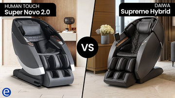 Human Touch Super Novo 2.0 vs Daiwa Supreme Hybrid Massage Chair omparison