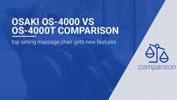Osaki OS-4000 vs OS-4000T Comparison