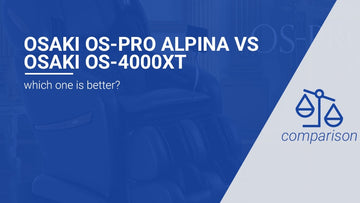 Osaki OS-Pro Alpina vs Osaki OS-4000XT