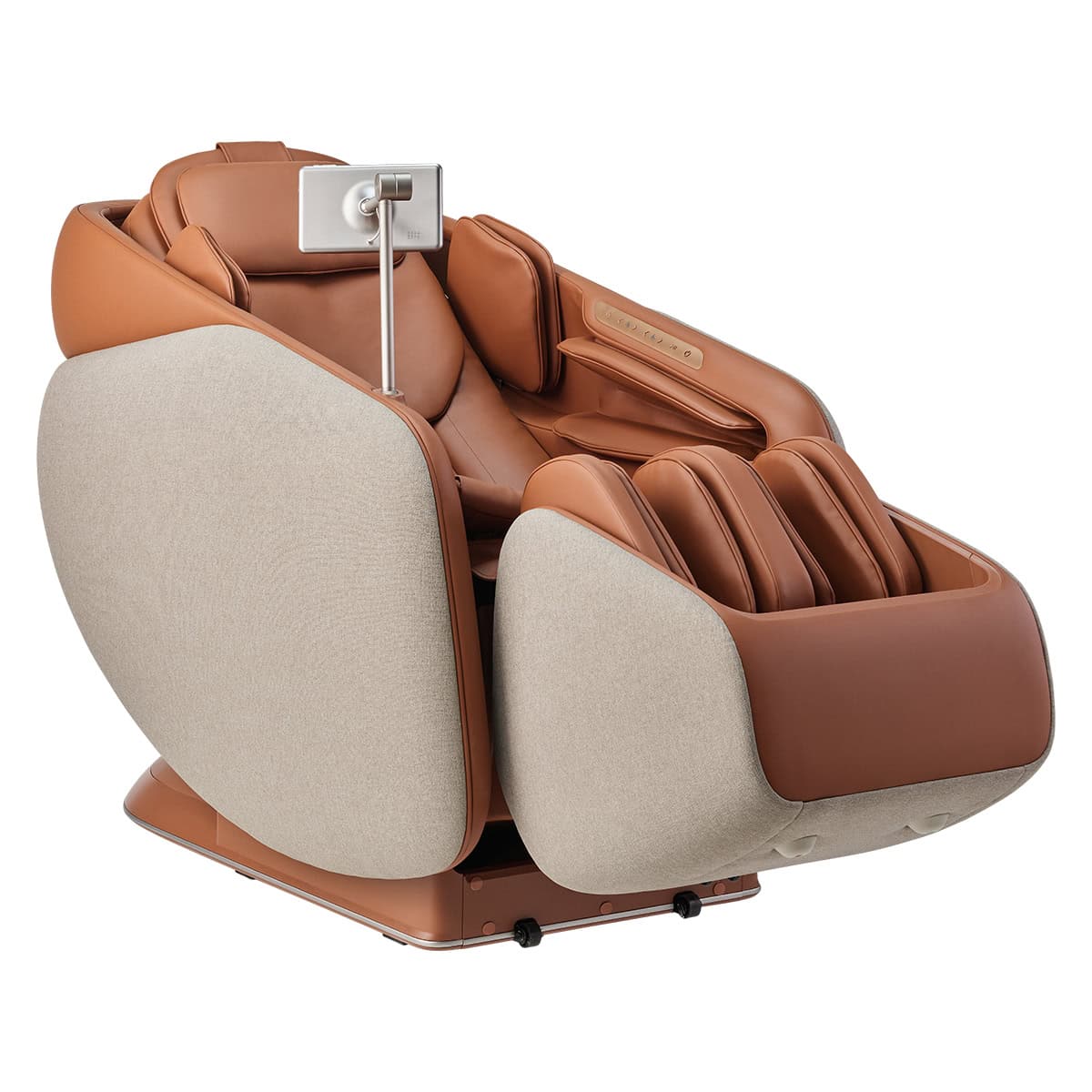 Ceragem Pause M10 Massage Chair Brown Reclined View