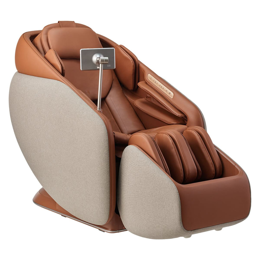 Ceragem Pause M10 Massage Chair Brown Angled View