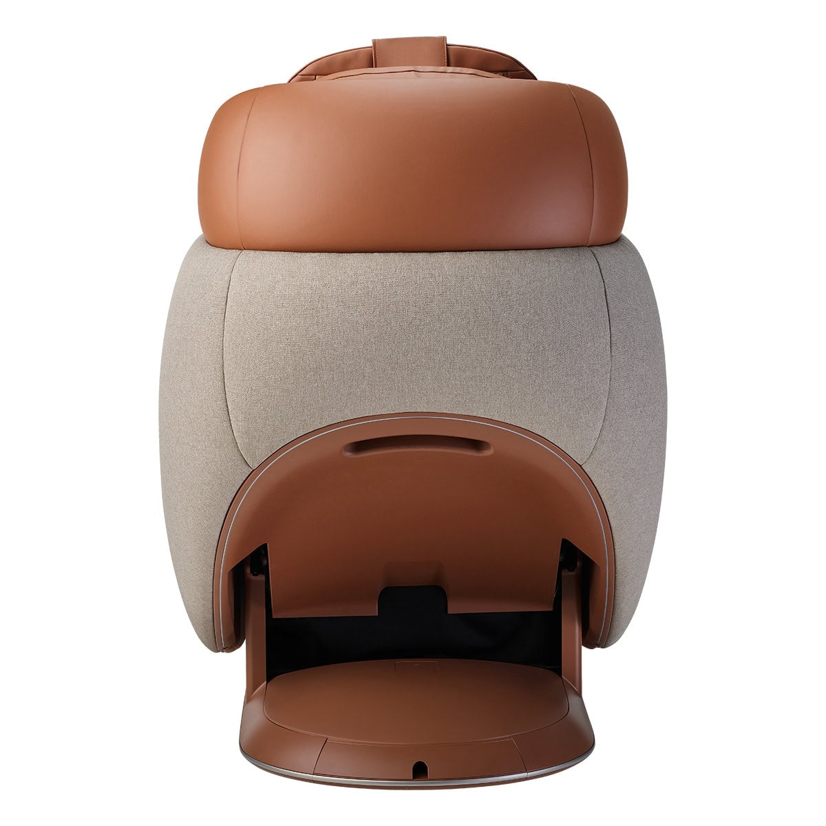 Ceragem Pause M10 Massage Chair Brown Rear View