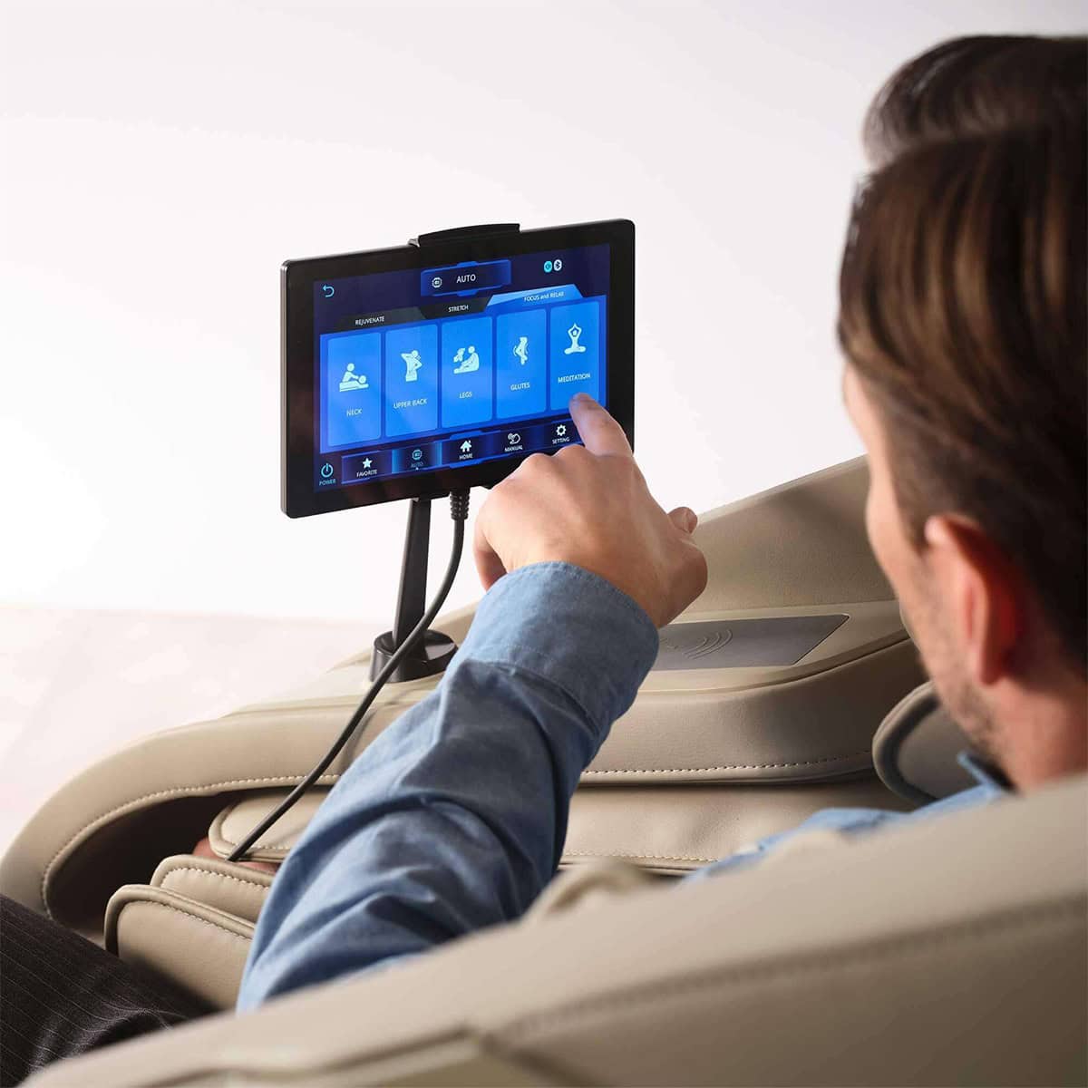 Fujiiryoki Cyber Relax Elite Sand Touchscreen Tablet