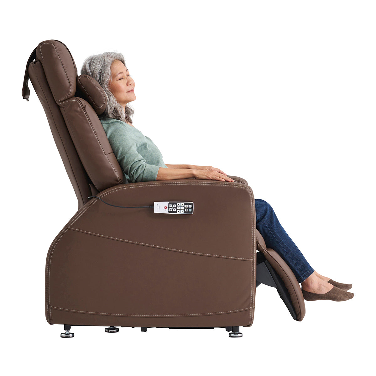 Human Touch Laevo ZG Chair Saddle Side View Model