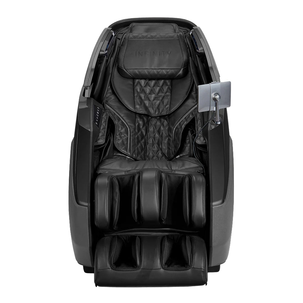 Infinity Imperial Syner-D Massage Chair Black Front View