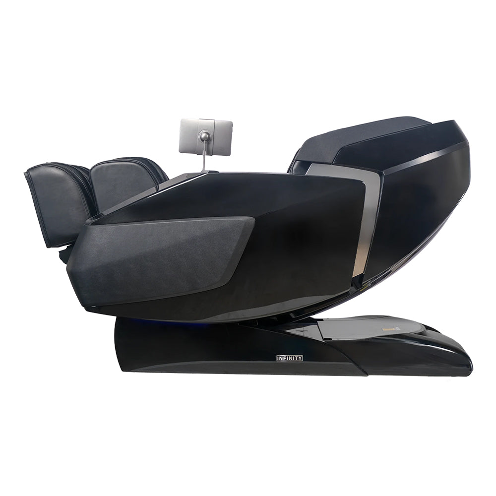 Infinity Ultra Imperial Syner-D Massage Chair Black Zero Gravity Recline View