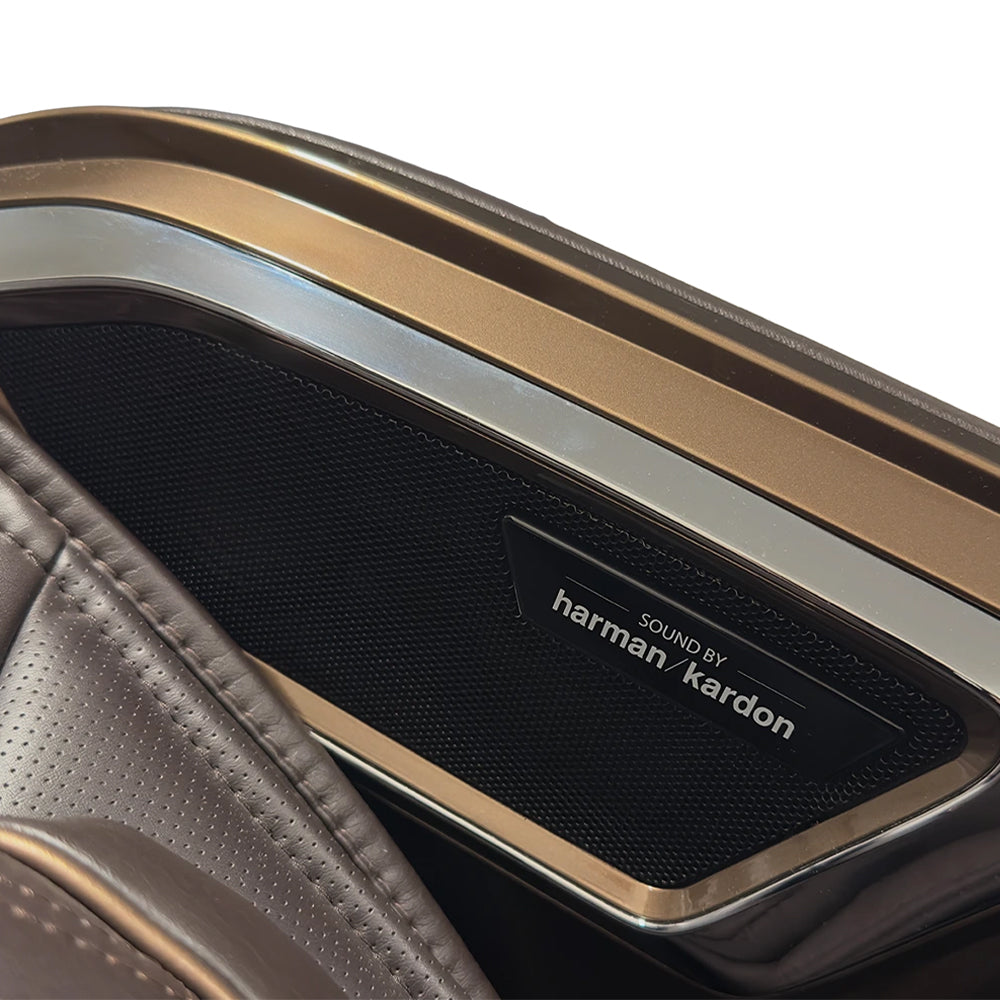 Infinity Ultra Imperial Syner-D Massage Chair Brown  Bluetooth Speakers