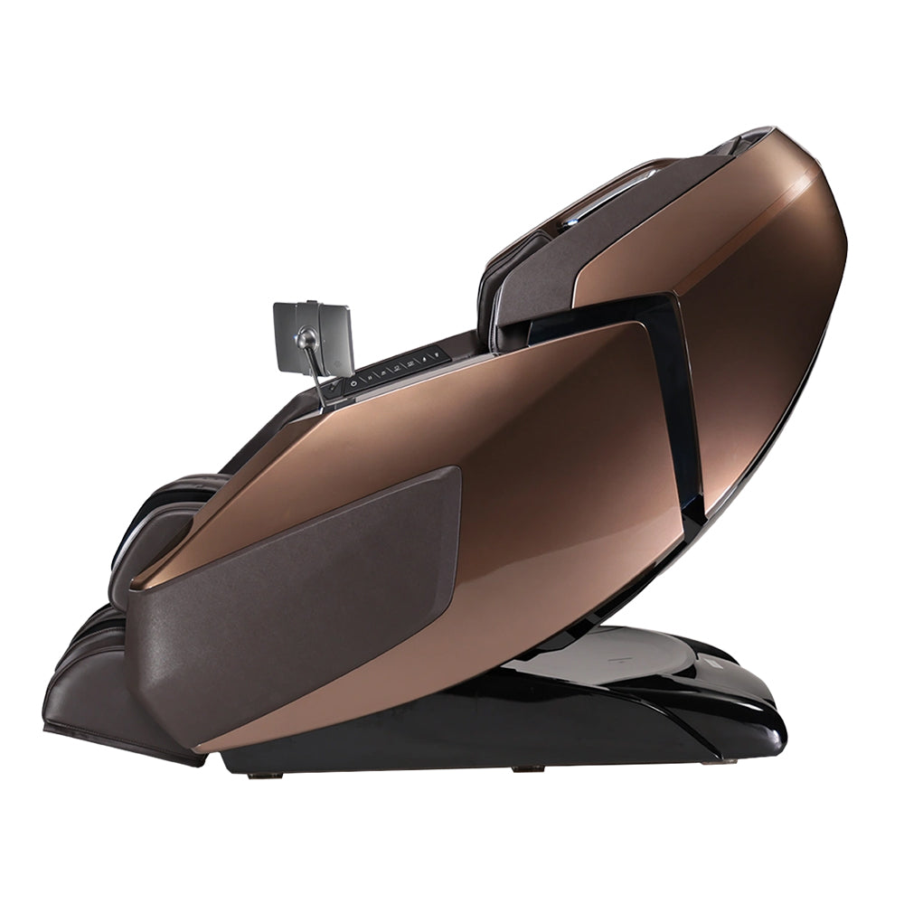 Infinity Ultra Imperial Syner-D Massage Chair Brown  Side View Left