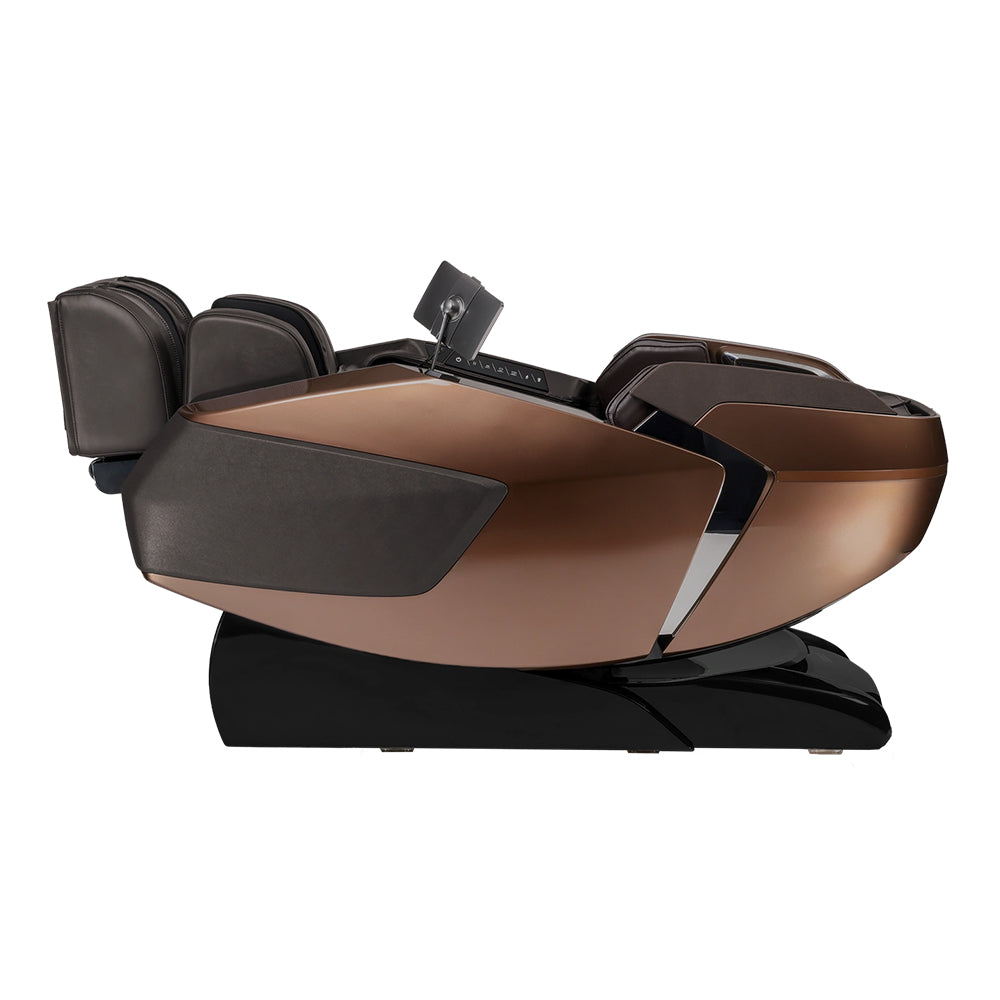 Infinity Ultra Imperial Syner-D Massage Chair Brown  Zero Gravity Recline View