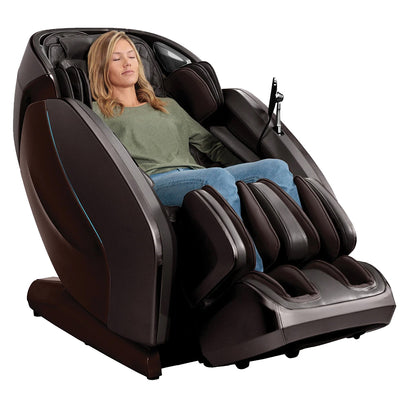 Kyota Hatsumei M900 AI 4D Dark Brown Right Angled View with Model