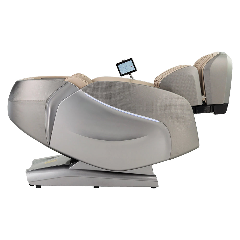 Kyota Hatsumei M900 AI 4D Gray and Tan Zero Gravity Recline View