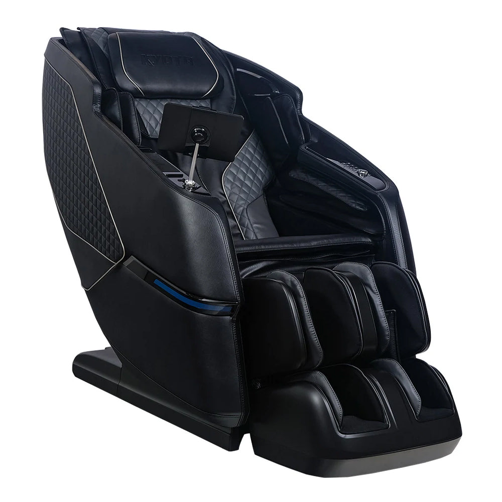 Kyota Kizuna M688 Massage Chair Black Angled View
