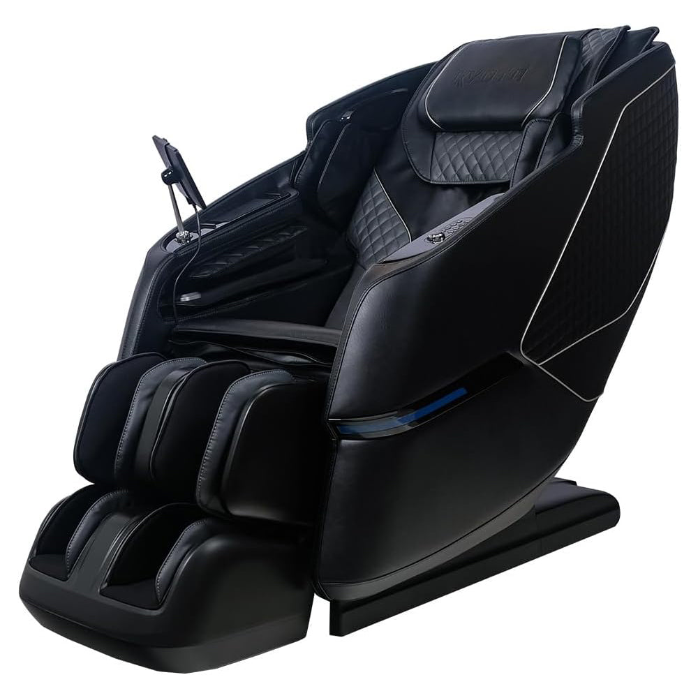Kyota Kizuna M688 Massage Chair Black Angled View Left