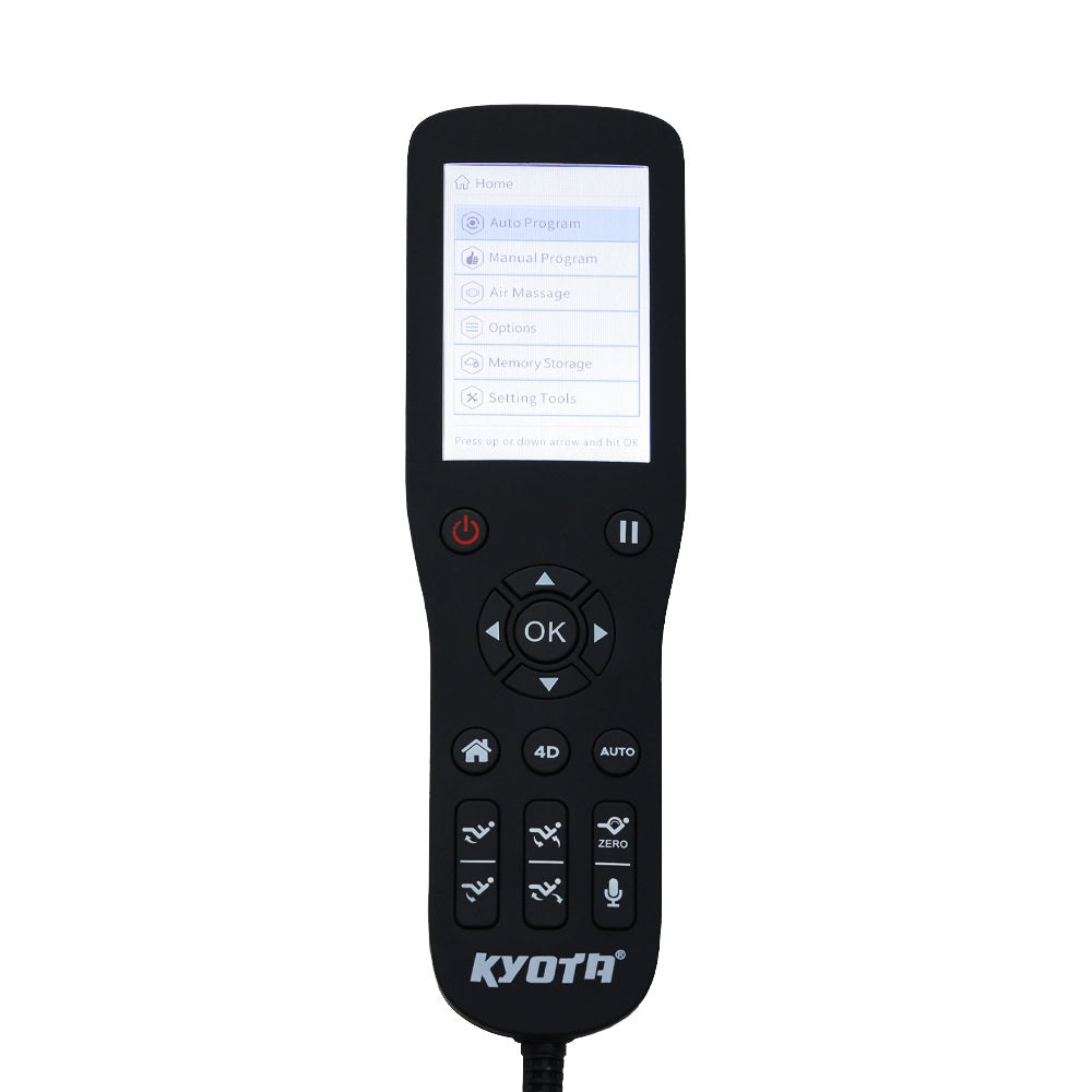 Kyota Yugana M780 4D Massage Chair Remote Control