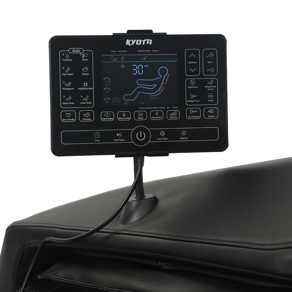 Kyota Zenyu M338 Massage Chair Black Controller