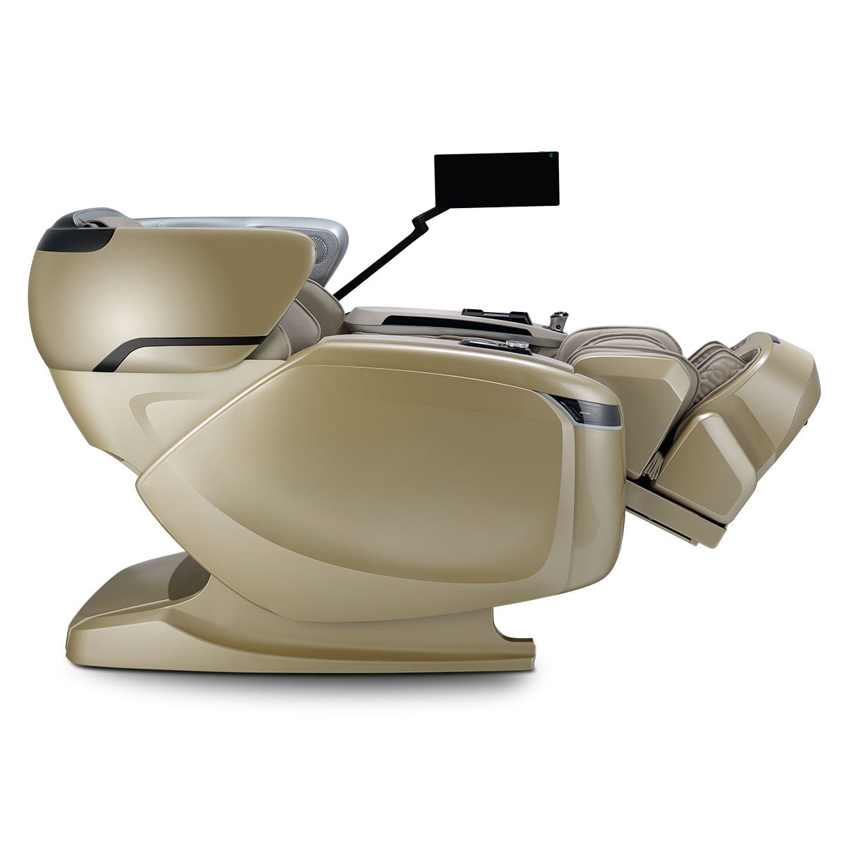 Ogawa BioVision Massage Chair Agate and Platinum Reclined View