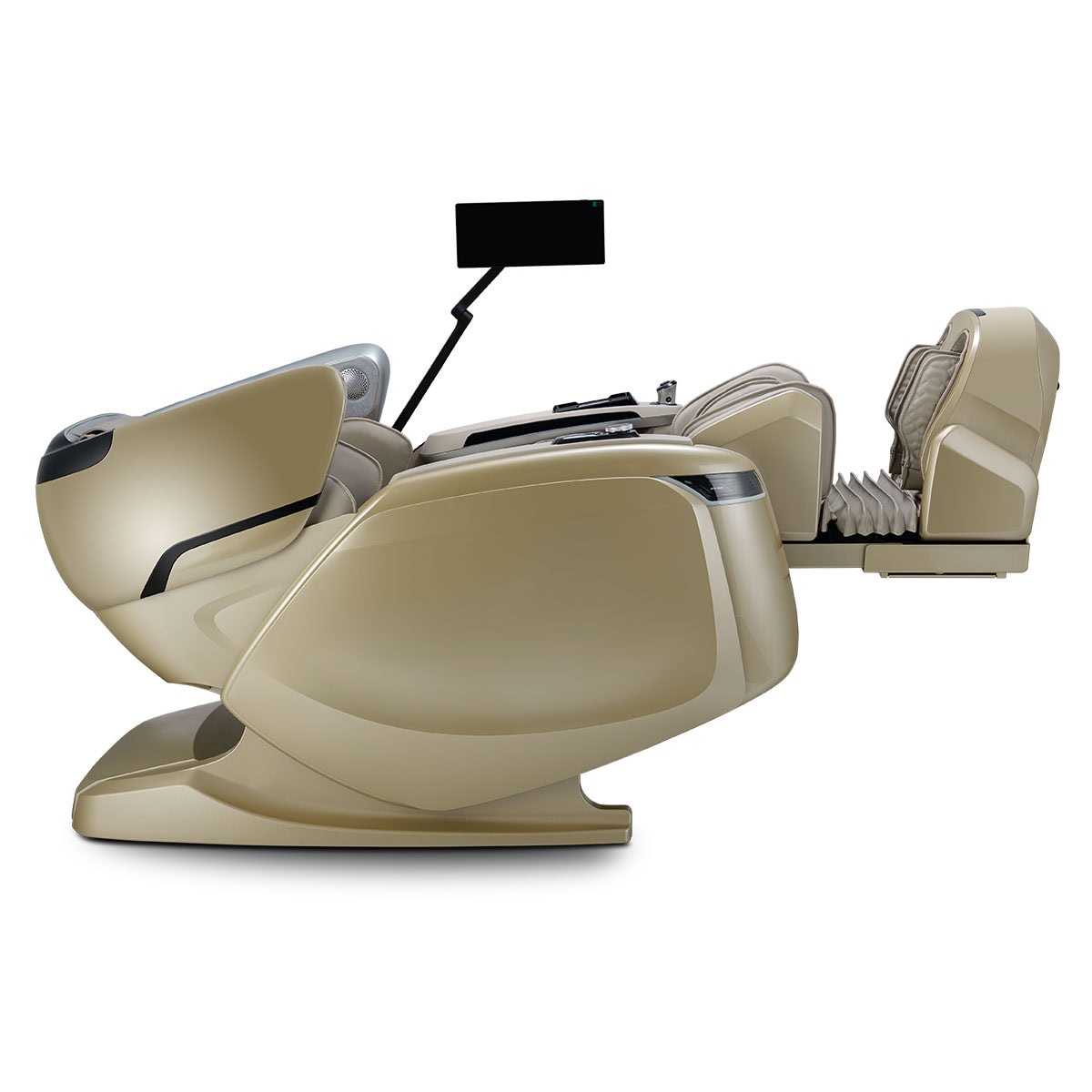 Ogawa BioVision Massage Chair Agate and Platinum Extended Footrest