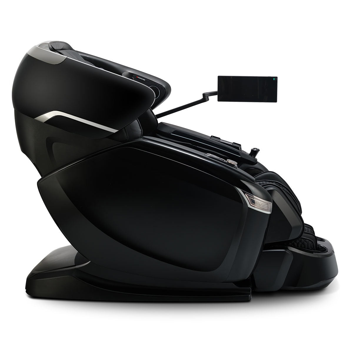 Ogawa BioVision Massage Chair Black and Black Side View