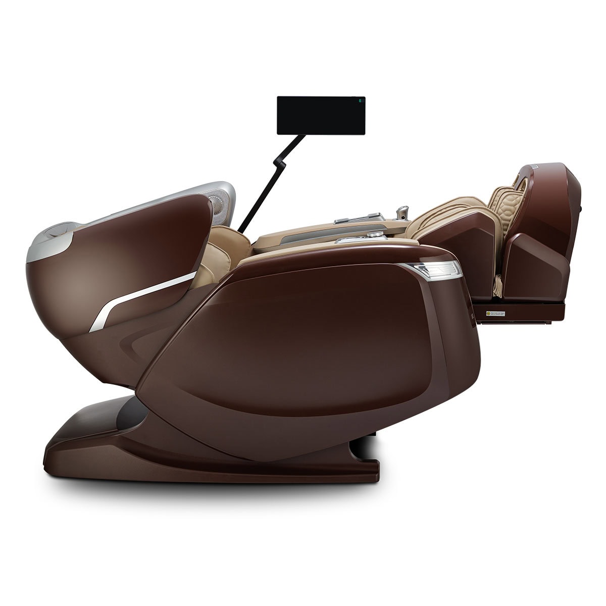Ogawa BioVision Massage Chair Chocolate and Sand Zero Gravity Recline