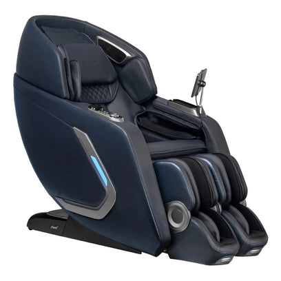 Osaki 4D+3D Bravo Duo Flex Blue Angled View