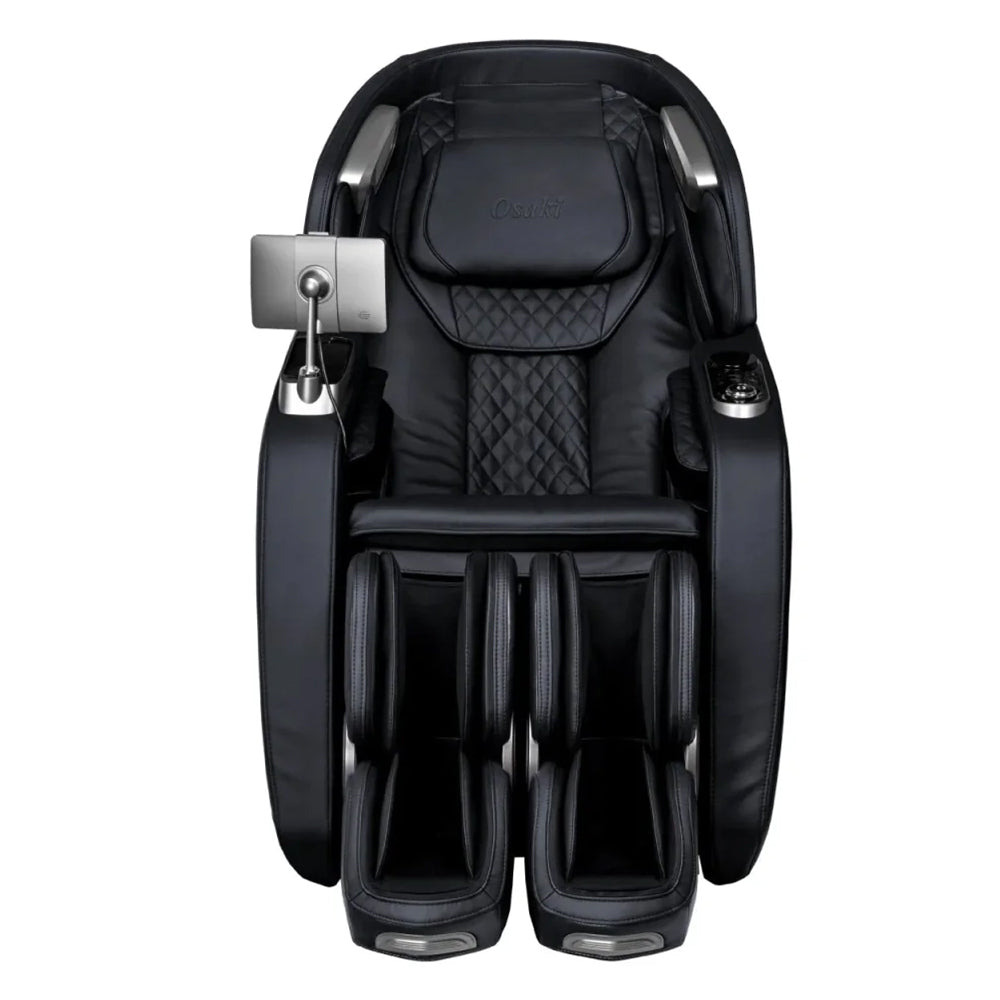 Osaki 4D+3D Bravo Duo Flex Black Front View