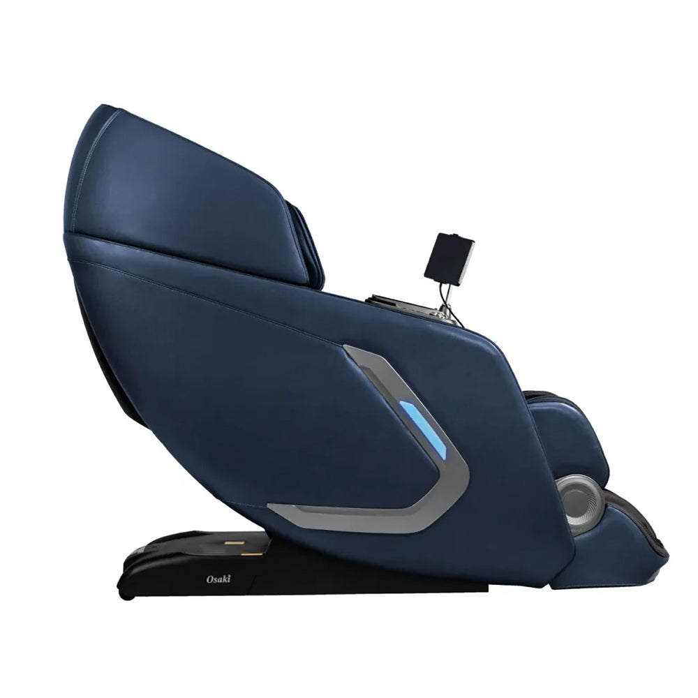 Osaki 4D+3D Bravo Duo Flex Blue Side View