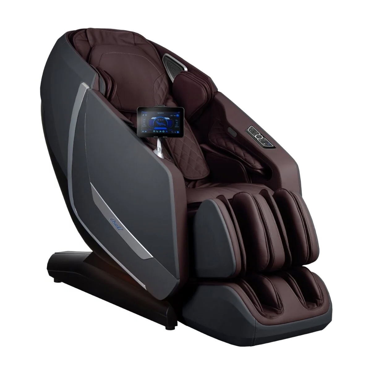 Osaki 5D+4D Kairos Duo Brown Angled View