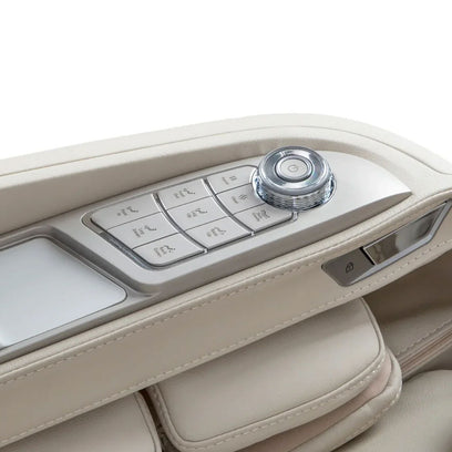 Osaki Apex Duo 5D+4D Massage Chair  Taupe Armrest Controls