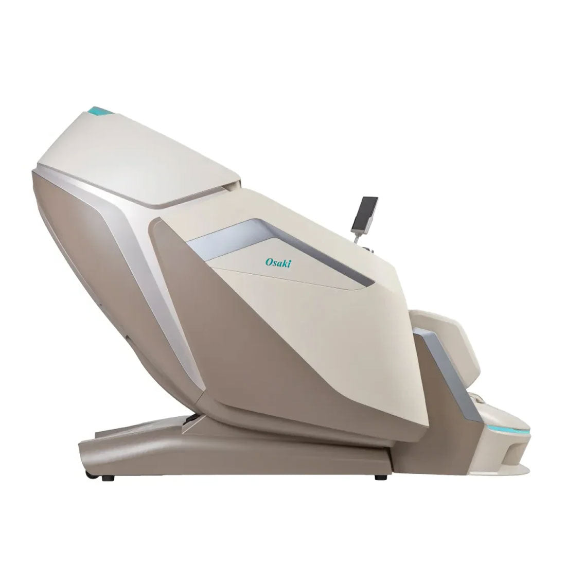Osaki Apex Duo 5D+4D Massage Chair  Taupe Side View