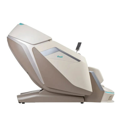 Osaki Apex Duo 5D+4D Massage Chair  Taupe Side View