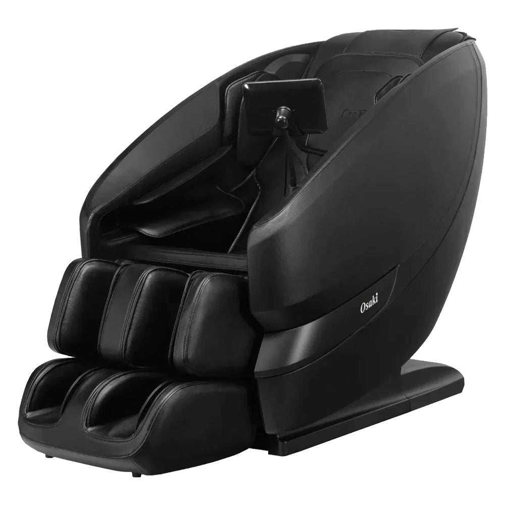 Osaki Oasis Massage Chair Black Angled View