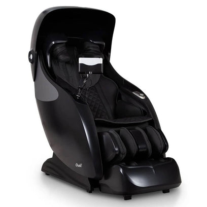 Black Osaki Platinum Ai Xrest 4D+ Massage Chair on a white background