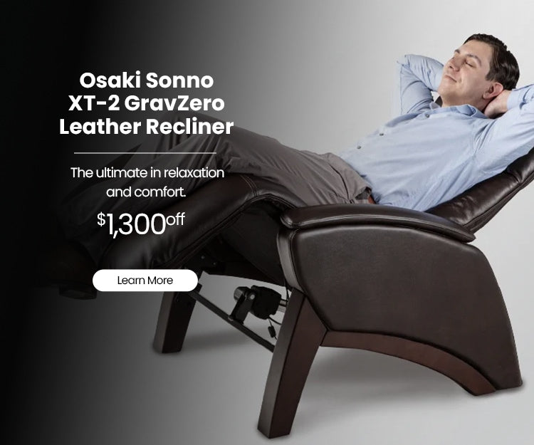 Osaki Sonno XT2 GravZero Leather Recliner