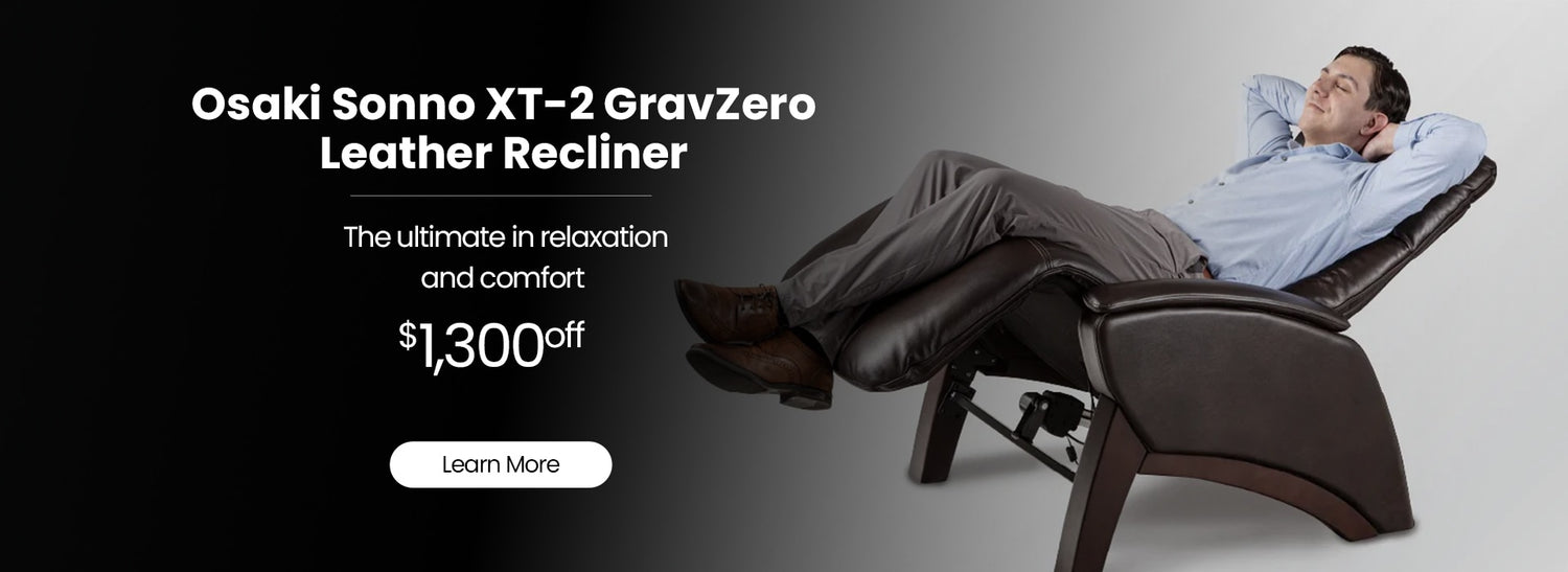 Osaki Sonno XT2 GravZero Leather Recliner