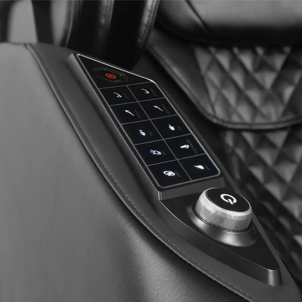 Osaki Trion Duo Flex Armrest Controls