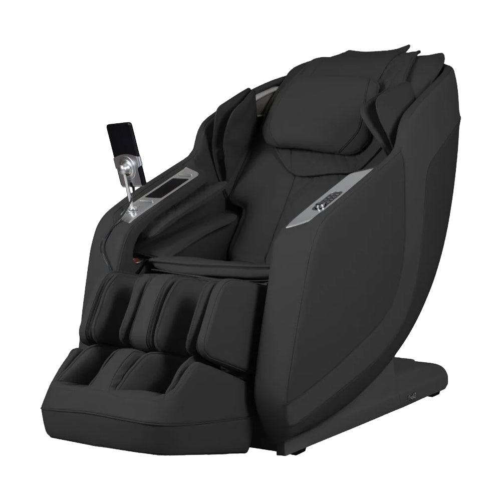 Osaki 4D Helix LE Massage Chair Black Angled View