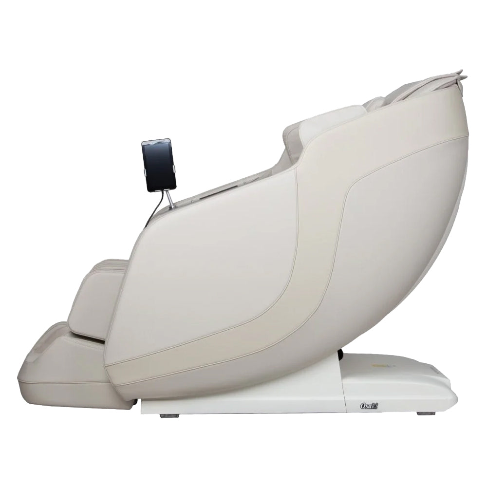 Osaki 4D Helix LE Massage Chair Taupe Side View