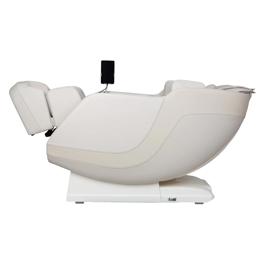 Osaki 4D Helix LE Massage Chair Taupe Zero gravity recline view