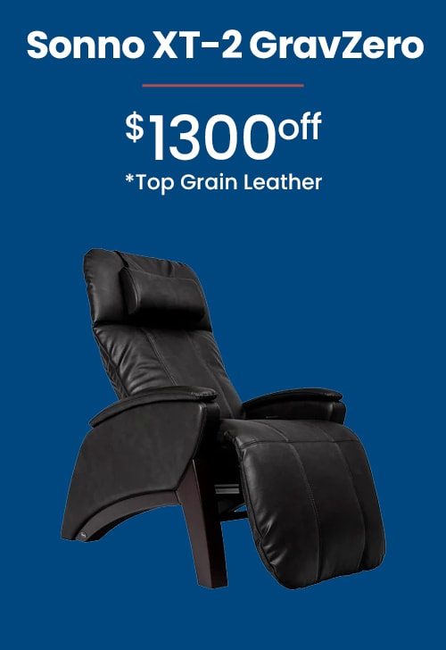 Save $1300 on the Osaki Sonno XT-2 GravZero Leather Recliner