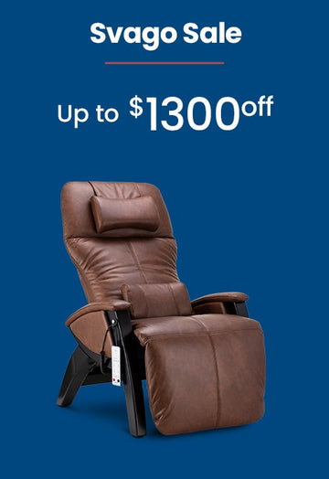 Save up to $1300 on Svago Zero Gravity Recliners